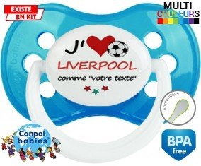 J'aime liverpool + prénom: Sucette Anatomique-su7.fr