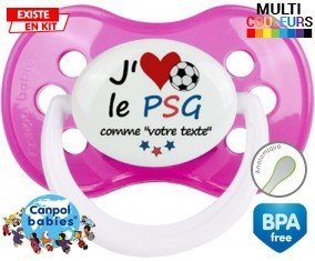 J'aime le psg + prénom: Sucette Anatomique-su7.fr