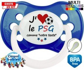 J'aime le psg + prénom: Sucette Anatomique-su7.fr