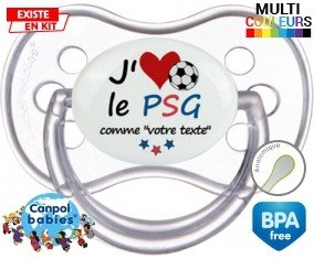 J'aime le psg + prénom: Sucette Anatomique-su7.fr