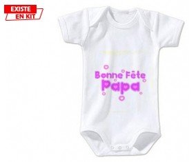 Bonne fête papa style2: Body bébé-su7.fr