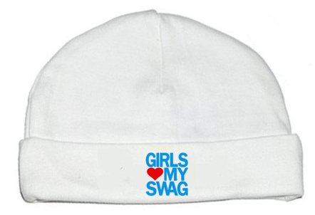 Bonnet Personnalisee Girls Aime My Swag