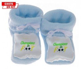 Champion du foot: Chausson bébé-su7.fr