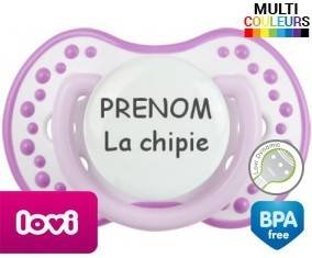 La chipie + prénom: Sucette LOVI Dynamic-su7.fr