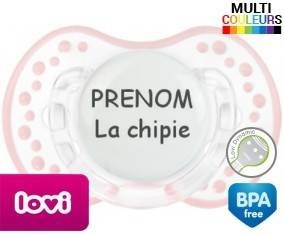 La chipie + prénom: Sucette LOVI Dynamic-su7.fr