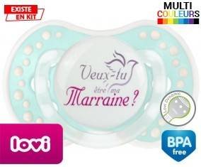 Veux-tu être ma marraine? Style2: Sucette LOVI Dynamic-su7.fr