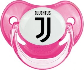 Juventus Football Club : Sucette Rose classique embout physiologique