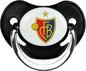 FC Bâle : Sucette Noir classique embout physiologique