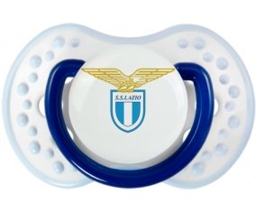 Società Sportiva Lazio + prénom : 0/6 mois - Marine-blanc-bleu classique embout Lovi Dynamic