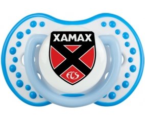 Neuchâtel Xamax + prénom : 0/6 mois - Blanc-bleu phosphorescente embout Lovi Dynamic