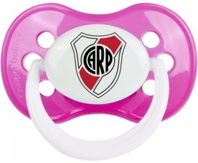 Club Atlético River Plate + prénom : Rose classique embout anatomique