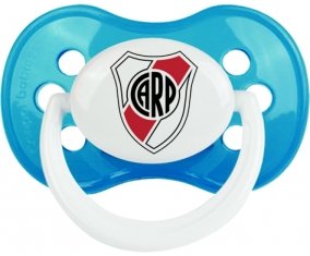 Club Atlético River Plate + prénom : Cyan classique embout anatomique