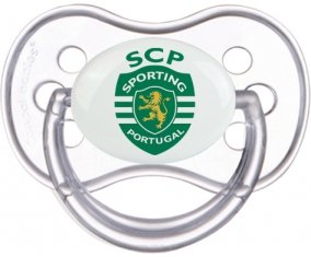 Sporting Clube de Portugal + prénom : Transparente classique embout anatomique