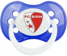 FC Sion + prénom : Bleu classique embout anatomique