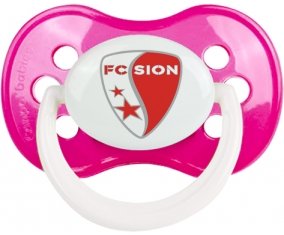 FC Sion + prénom : Rose foncé classique embout anatomique