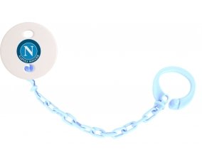 Attache-tétine Napoli Soccer couleur Bleu ciel