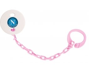 Attache tototte Napoli Soccer couleur Rose clair