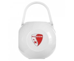 Boîte à sucette FC Sion de couleur Blanche