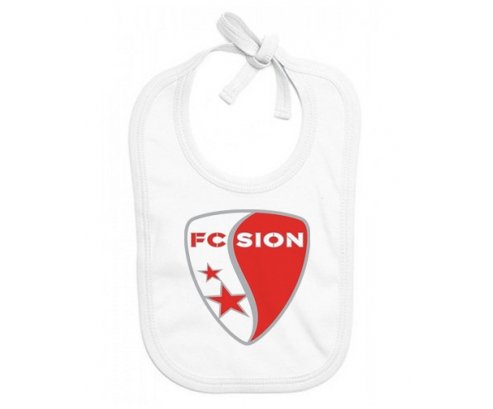 Bavoir bébé design FC Sion