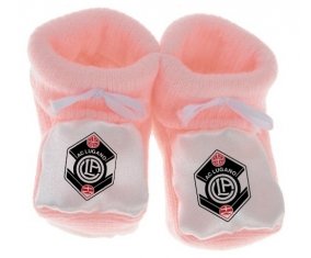 Chausson bébé FC Saint-Gall de couleur Rose