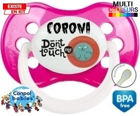 Corona don't touch me : Sucette Anatomique