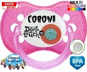 Corona don't touch me : Sucette Cerise