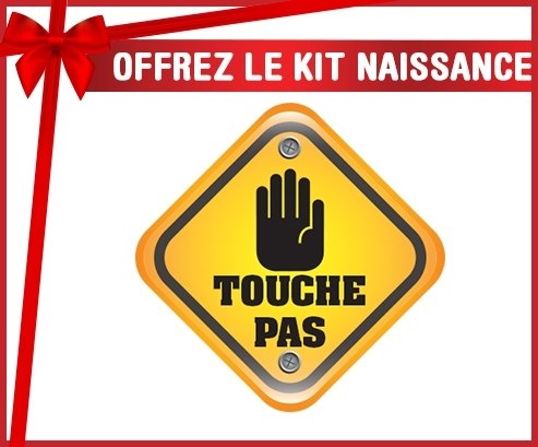 Kit naissance Interdit : touche pas