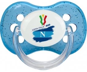 Coppa Italia 2020 Napoli : Bleu à paillette Tétine embout cerise