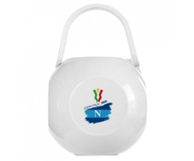 Boîte à sucette Coppa Italia 2020 Napoli de couleur Blanche