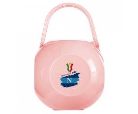 Boîte à sucette Coppa Italia 2020 Napoli de couleur Rose