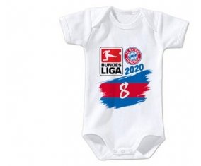 Body bébé Bayern München 8 bundesliga 3/6 mois manches Courtes