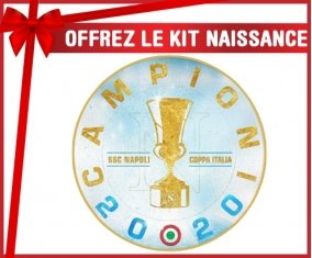 kit naissance bébé personnalisé Napoli : Campioni 2020