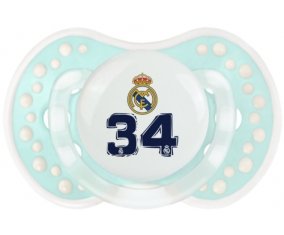 Real Madrid : Campeones 34 Liga design-3 : Retro-turquoise-lagon classique Tétine embout Lovi Dynamic