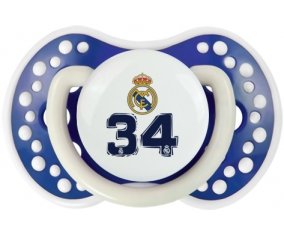 Real Madrid : Campeones 34 Liga design-3 : Bleu-marine phosphorescente Tétine embout Lovi Dynamic