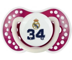 Real Madrid : Campeones 34 Liga design-3 : Fuchsia phosphorescente Tétine embout Lovi Dynamic