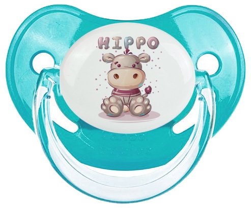 Tétine Animaux rigolos Hippo Embout Physiologique