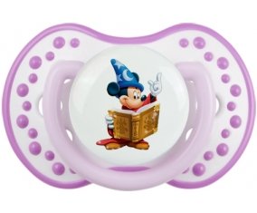 Disney Mickey magicien livre de magie : Blanc-mauve classique Tétine embout Lovi Dynamic