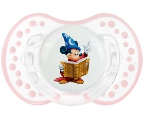 Disney Mickey magicien livre de magie : Retro-blanc-rose-tendre classique Tétine embout Lovi Dynamic