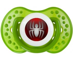 Spiderman bouton araigné : Sucette LOVI Dynamic personnalisée