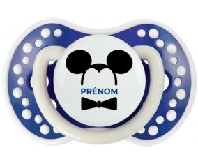 Disney Mickey Oreilles noires Nœud papillon noir avec prénom : Sucette LOVI Dynamic