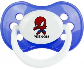 Spiderman kids design-2 avec prénom : Sucette Anatomique personnalisée