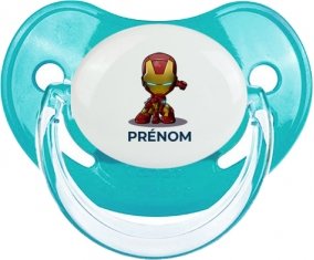 Iron man kids avec prénom : Sucette Physiologique personnalisée