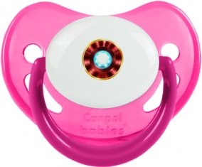 Reacteur arc Iron man : Rose phosphorescente Tétine embout physiologique