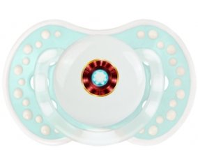 Reacteur arc Iron man : Retro-turquoise-lagon classique Tétine embout Lovi Dynamic