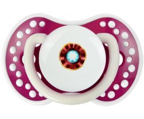 Reacteur arc Iron man : Fuchsia phosphorescente Tétine embout Lovi Dynamic