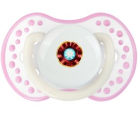 Reacteur arc Iron man : Blanc-rose phosphorescente Tétine embout Lovi Dynamic