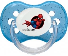 Spiderman design-6 avec prénom : Sucette Cerise personnalisée