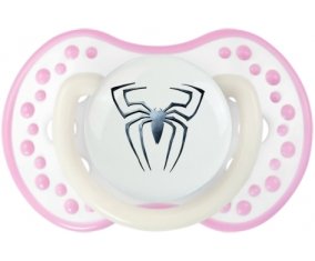 Spiderman araignée : Blanc-rose phosphorescente Tétine embout Lovi Dynamic