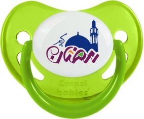 Islam Ramadhan : Vert phosphorescente Tétine embout physiologique