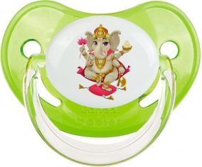 Hindouisme Ganesha : Vert classique Tétine embout physiologique